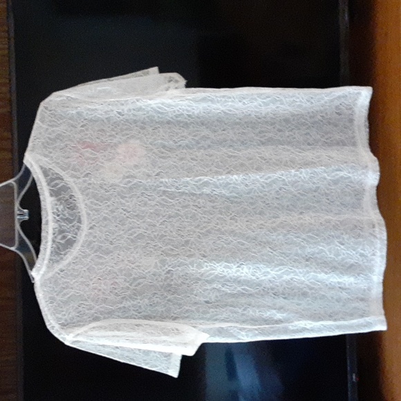 Zara sheer floral top - Picture 5 of 5